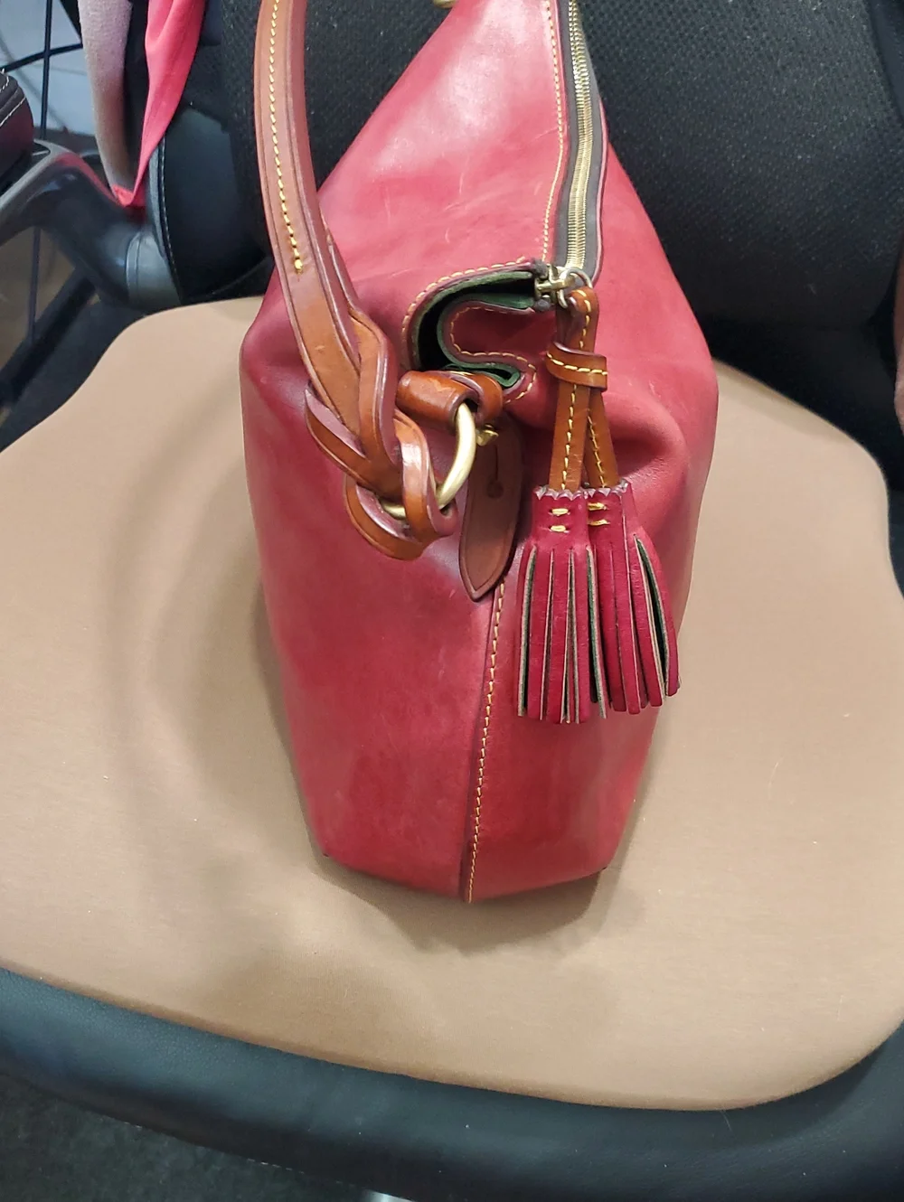 Dooney Florentine Twist Strap Hobo